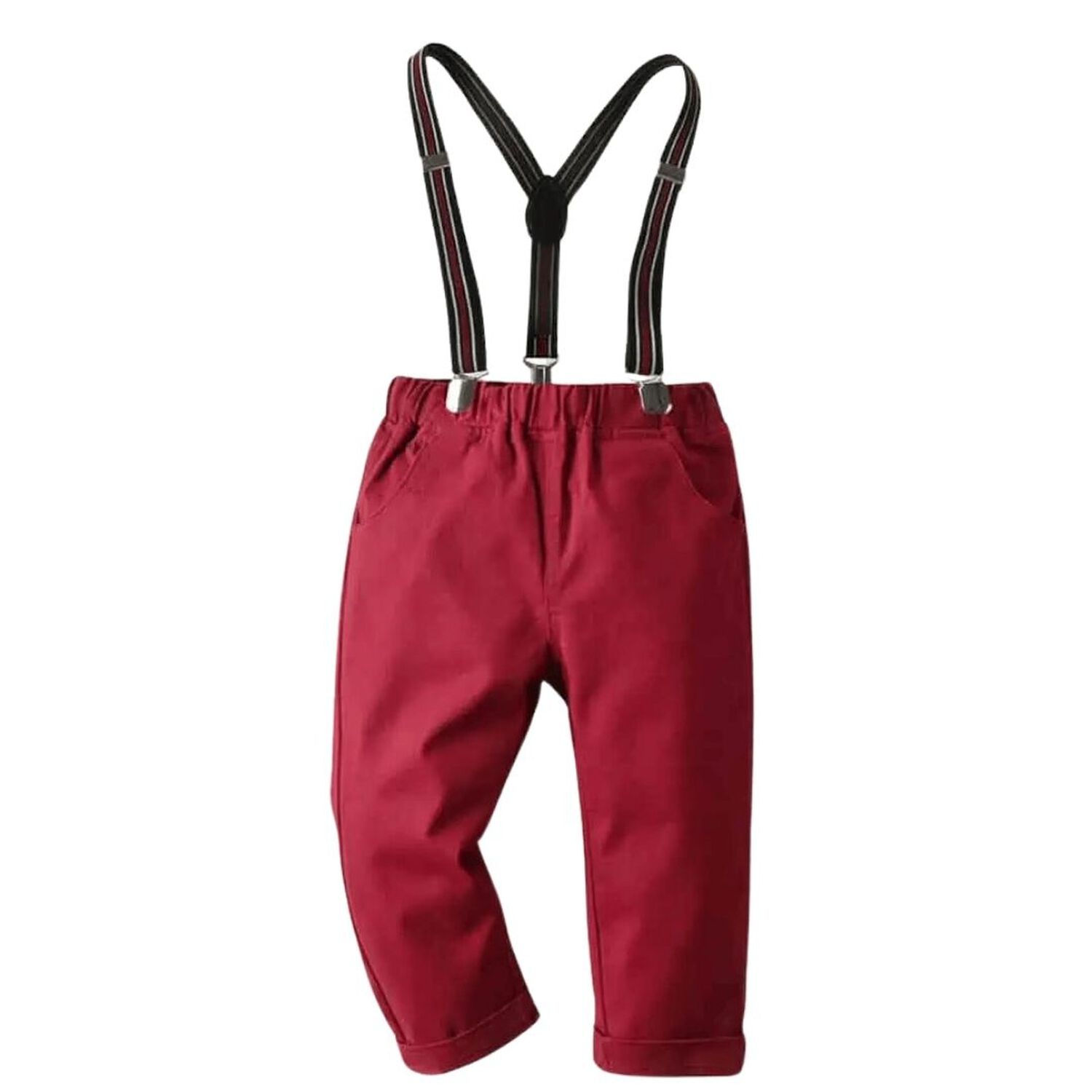 Conjunto De Vestir Con Pantal&oacute;n Y Tirantes Beb&eacute; Ni&ntilde;o 18 Meses A 4 A&ntilde;os image number 4.0