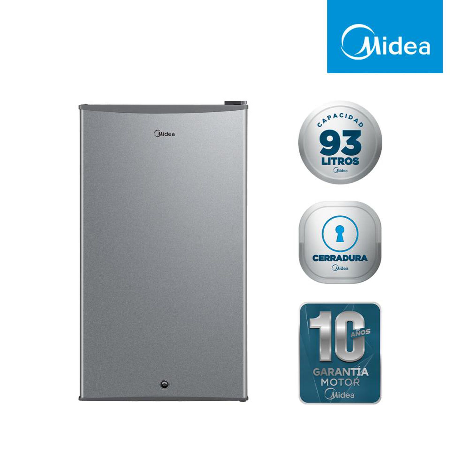 Frigobar Midea MDRD142FGE50 / Fr&iacute;o Directo / 93 Litros / D image number 2.0