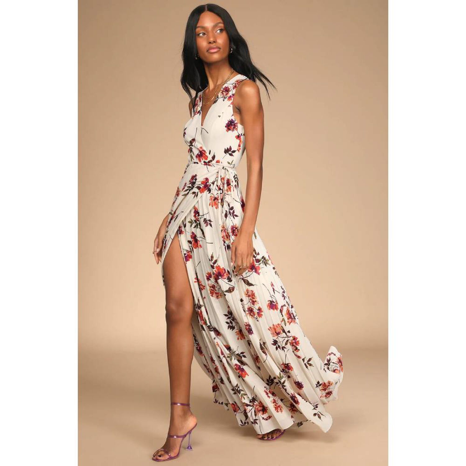 Vestido Maxi Floreado - Flavia image number 1.0