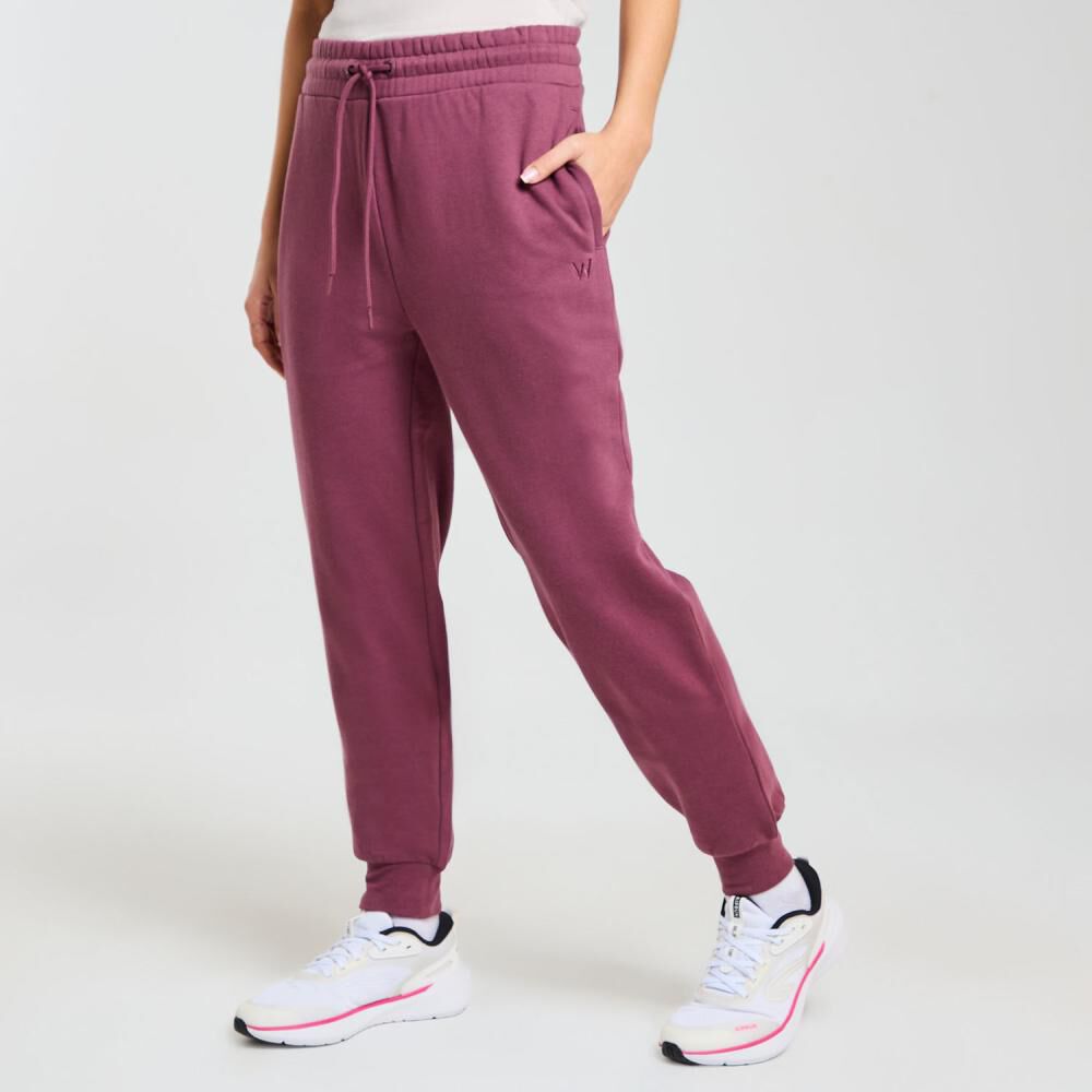 Pantalón De Buzo Deportivo Basico Mujer Wetland image number 2.0