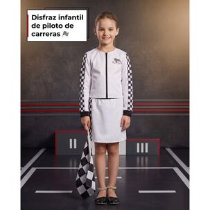 Disfraz Infantil Carreras Formula 1 Ni&ntilde;a