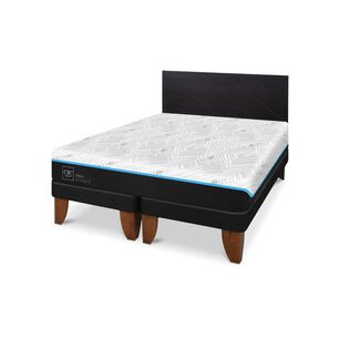 Cama Europea Cic Green Infinity / King / Base Dividida + Respaldo