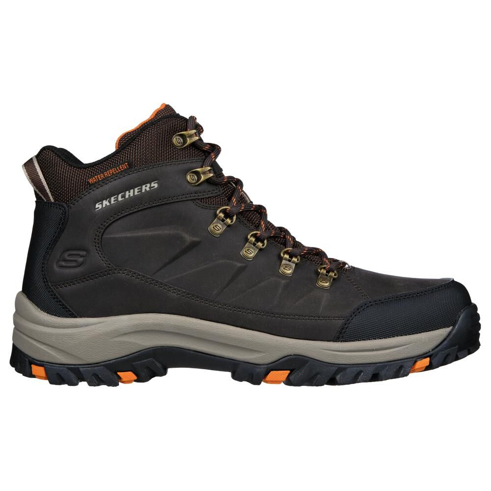 Bot&iacute;n Outdoor Hombre Skechers Relment - Daggett Chocolate image number 1.0