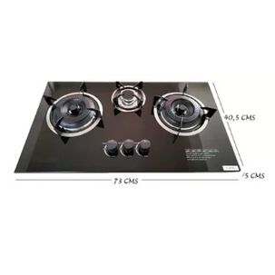 Encimera A Gas Basse Boko Negra