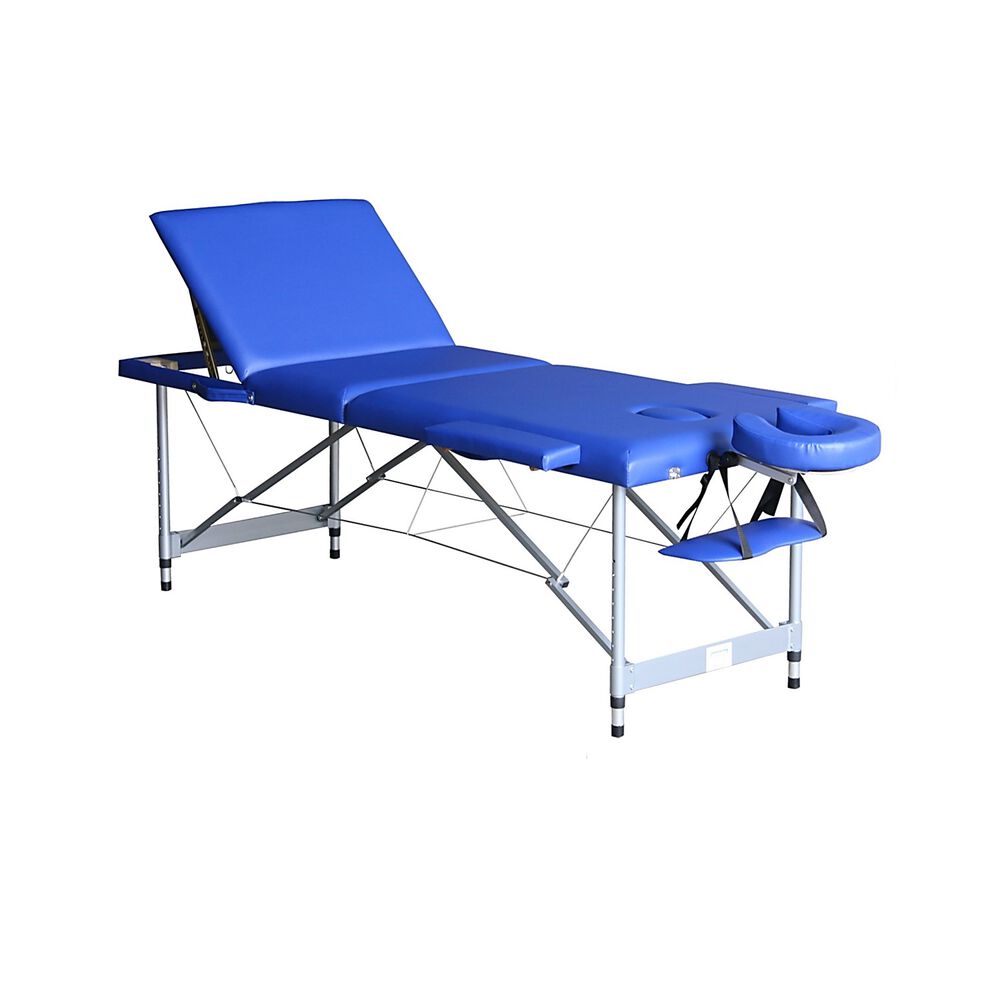 Camilla Plegable A3 Pro Ruedas Azul image number 0.0