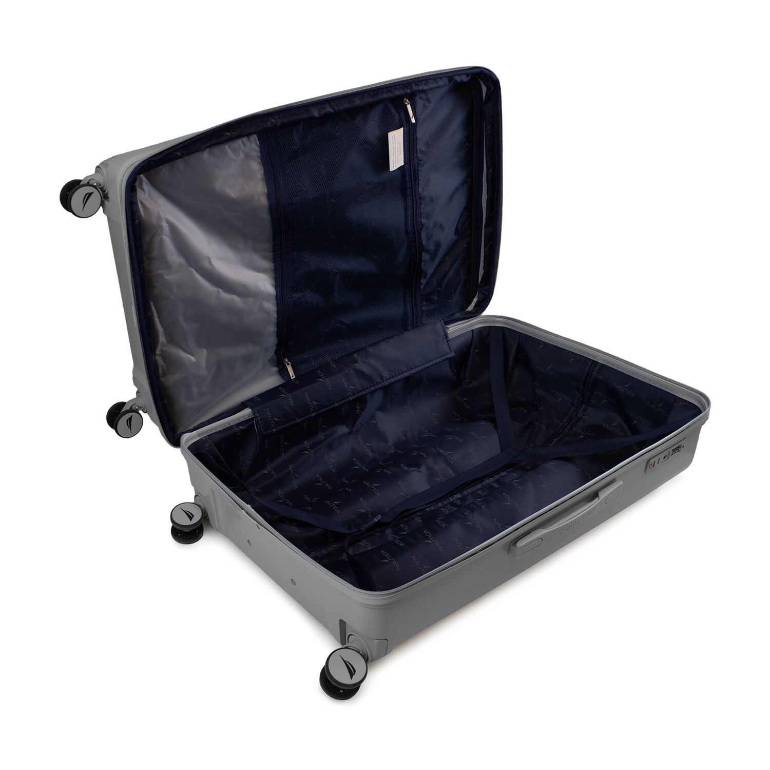 Pack 2 Maletas Nautica Niza Mediana 20kg Y Grande 23kg Gris image number 1.0