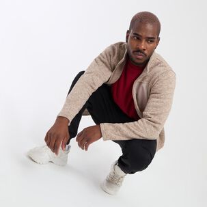 Polerón Deportivo Bloque Color Cuello Alto Hombre Wetland