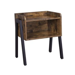 Mesa Auxiliar Velador Rustic