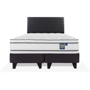 Cama Europea Flex Majesty / King / Base Dividida + Respaldo