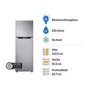 Refrigerador Top Freezer Samsung RT25FARADS8/ZS / No Frost / 255 Litros / A+