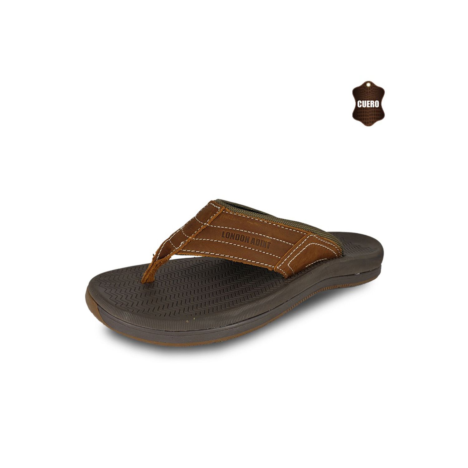 Hawaiana De Cuero Leonis Khaki London Adixt image number 0.0
