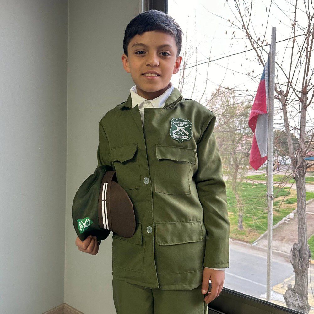 Disfraz Carabinero Policia Chile image number 3.0