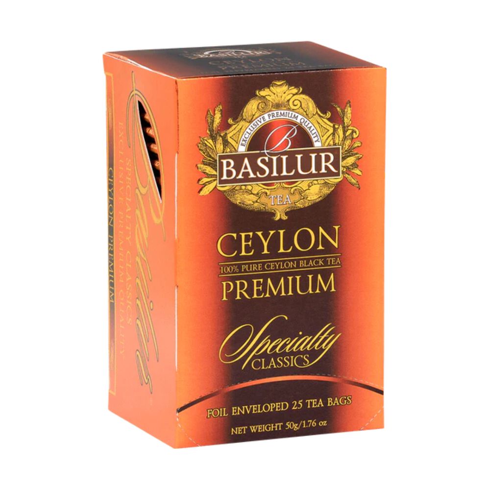 Te Negro Basilur Orange Pekoe Caja 25 Bolsas image number 0.0