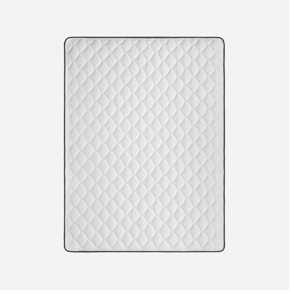 Cama Europea Rosen New Style 4 Plus / 2 Plazas / Base Dividida  + Set Maderas Ferrara Gris image number 4.0