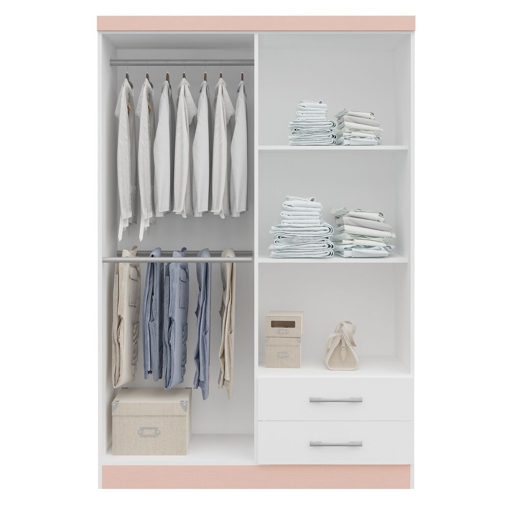 Closet Yardas Josefa Blanco 1x4 4 Puertas 2 Cajones image number 5.0