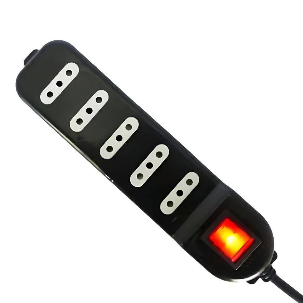 Alargador De 3mt Certificado 6 Pos + Switch Corta Corriente Me-070b image number 2.0