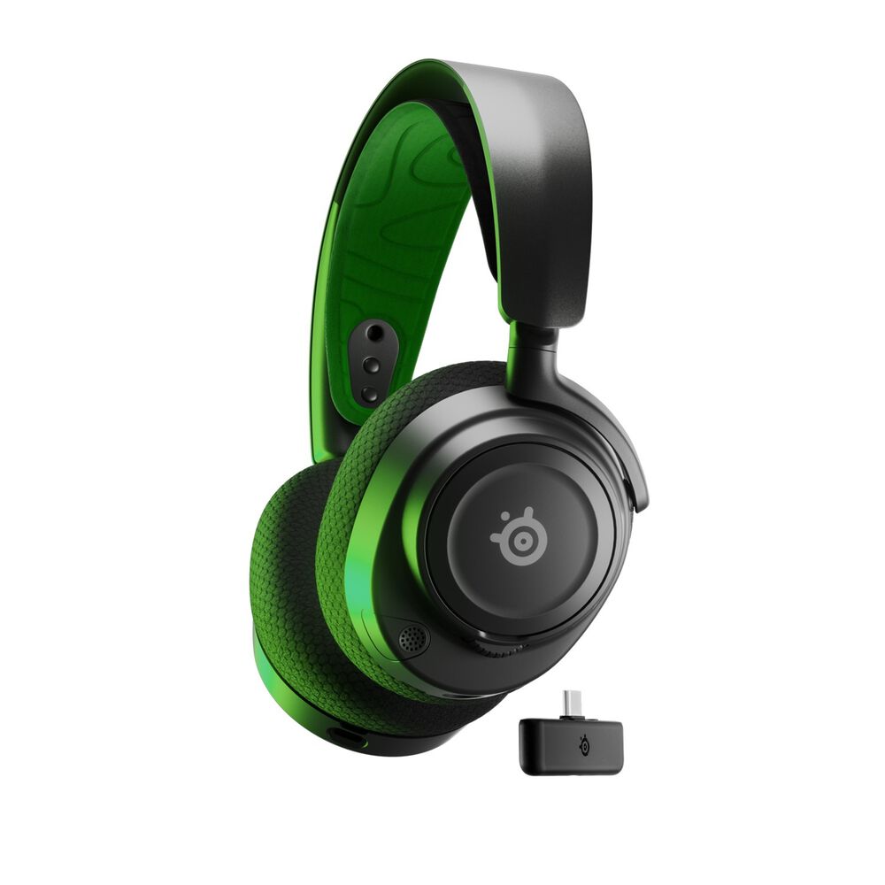 Aud&iacute;fonos Gamer Steelseries Nova 7 Xbox Inal&aacute;mbrico Negros image number 9.0