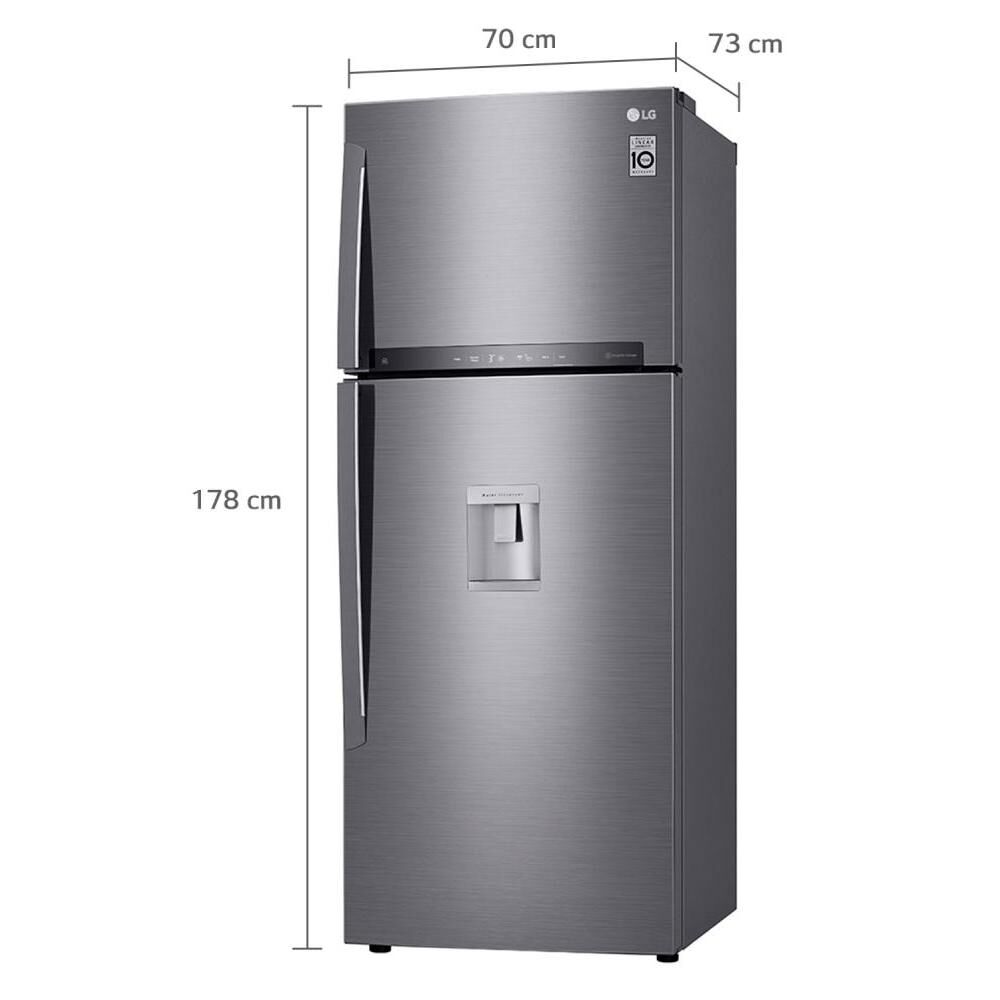 Refrigerador Top Freezer LG LT44AGP / No Frost / 424 Litros / A+ image number 10.0