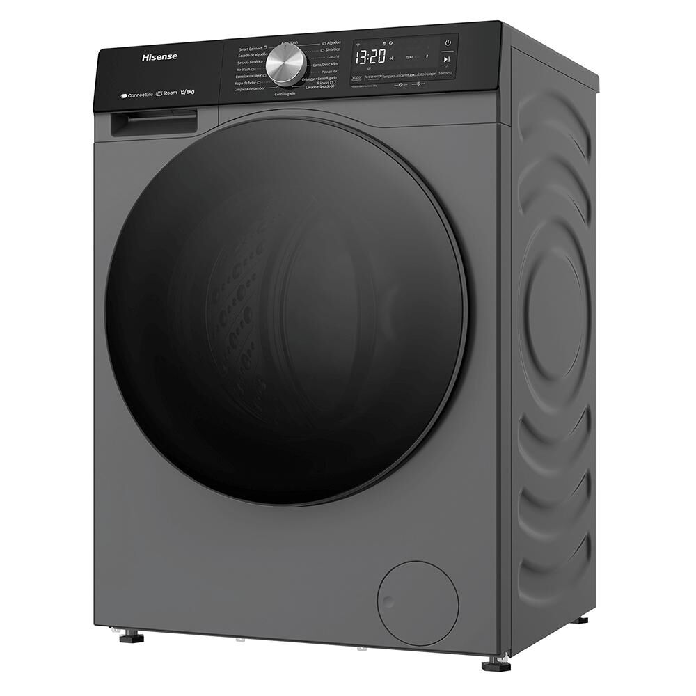 Lavadora Secadora Hisense WD3S1243BT / 12kg / 8kg image number 5.0