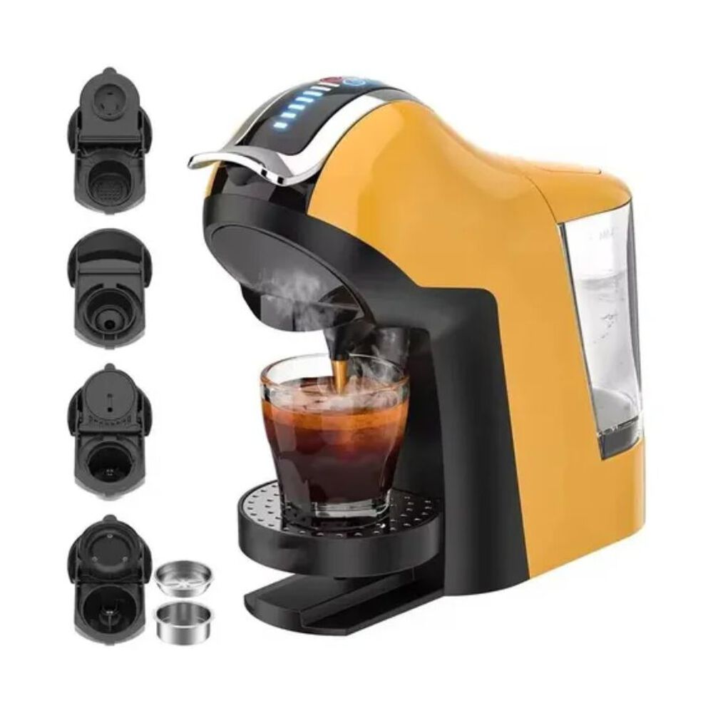 Maquina Cafetera Espresso Eléctrica 3 En 1 De 1l 1400w image number 1.0