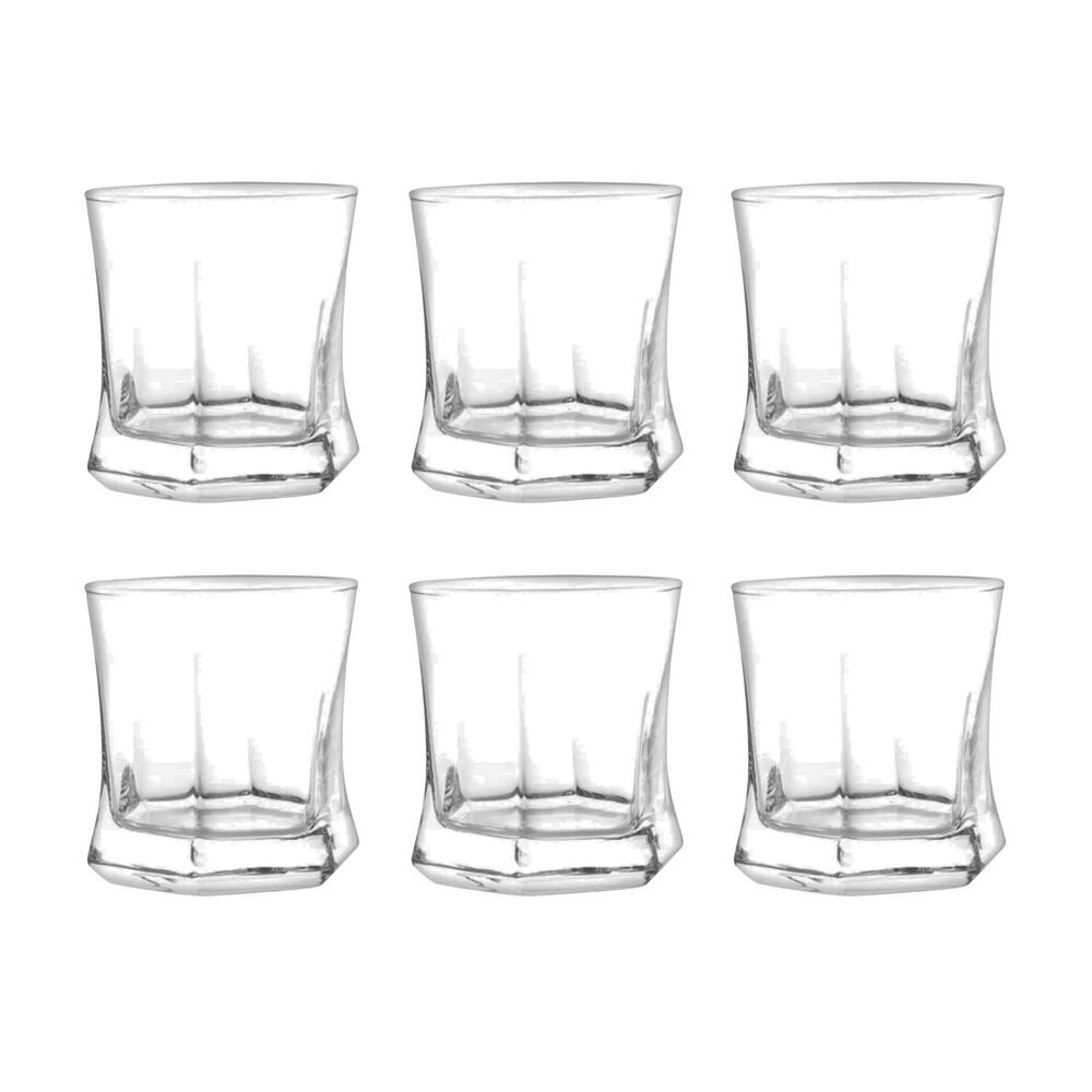 Set 6 Vasos Vivaldi Tragos Cortos Cristar 247ml image number 0.0