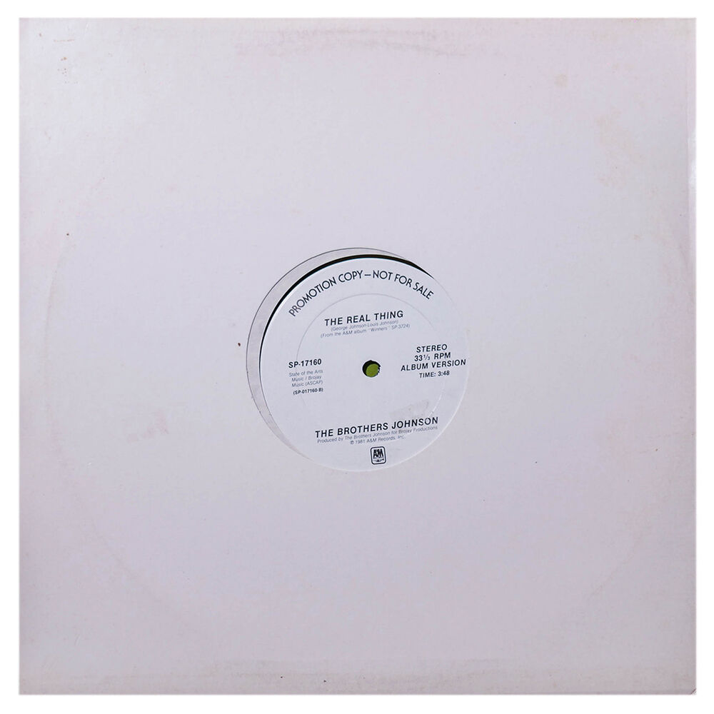 The Brothers Johnson - The Real Thing| 12" Maxi Single Usado image number 0.0