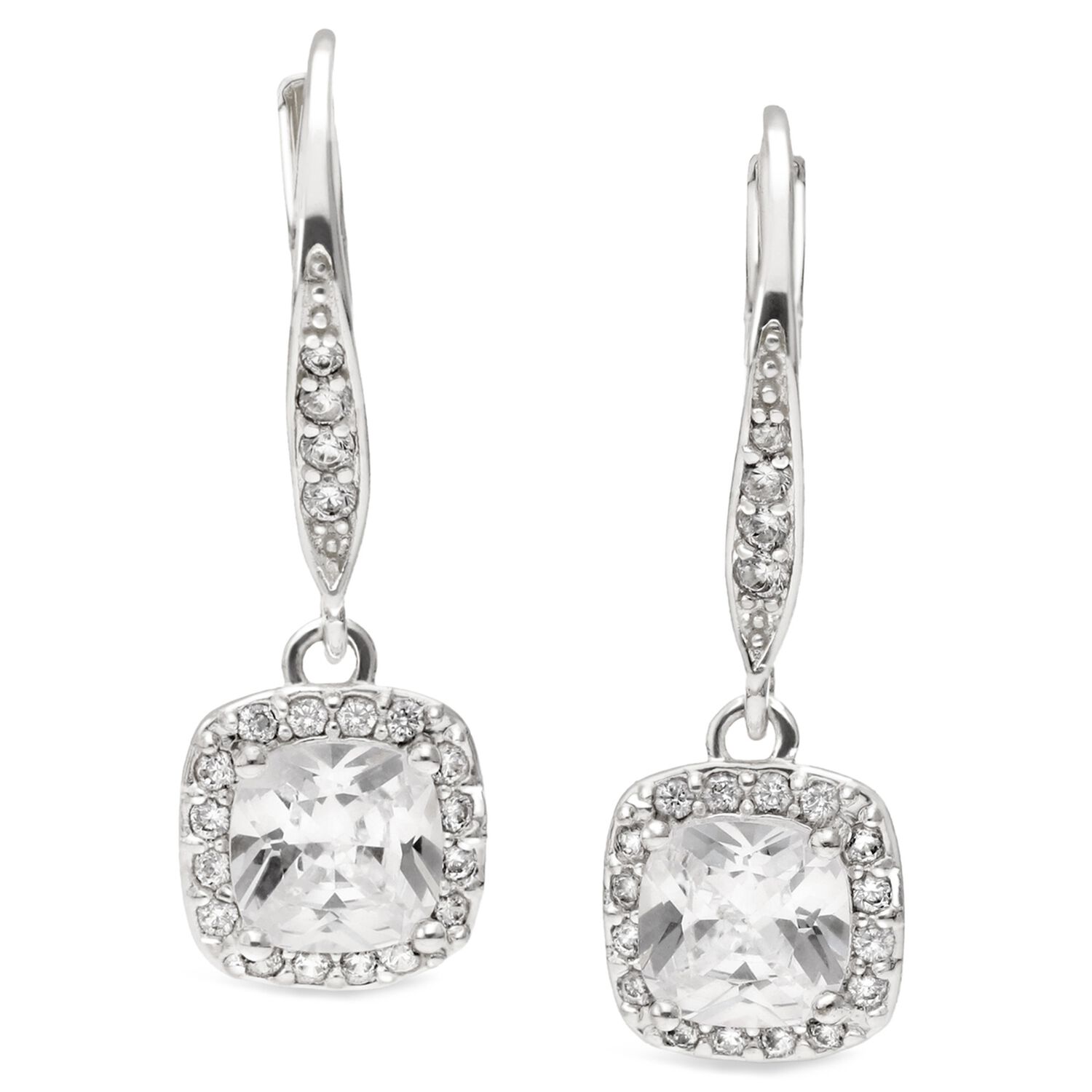 Aros Mujer Anne Klein B&aacute;sicos Plateado image number 2.0