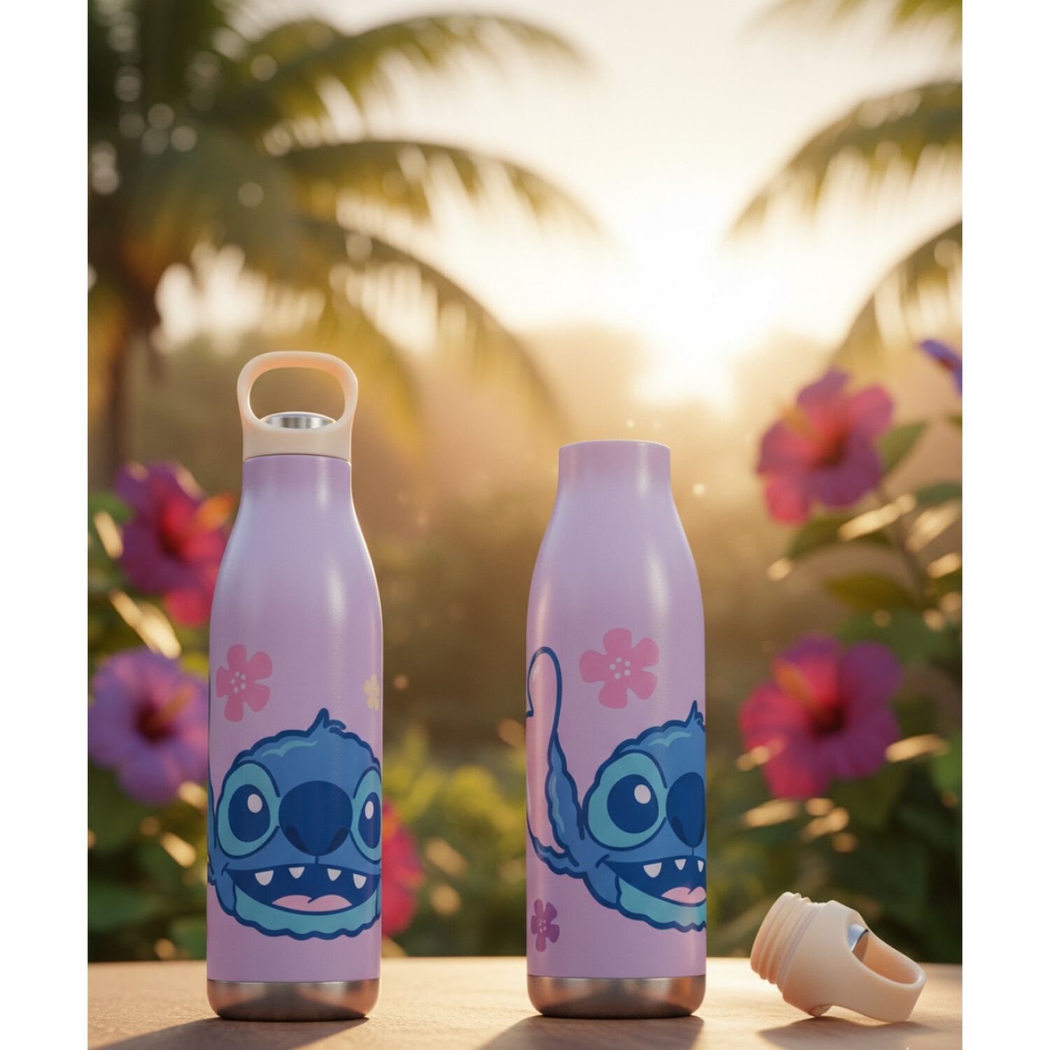Botella T&eacute;rmica Disney Stitch 750 Ml Color Lila image number 1.0