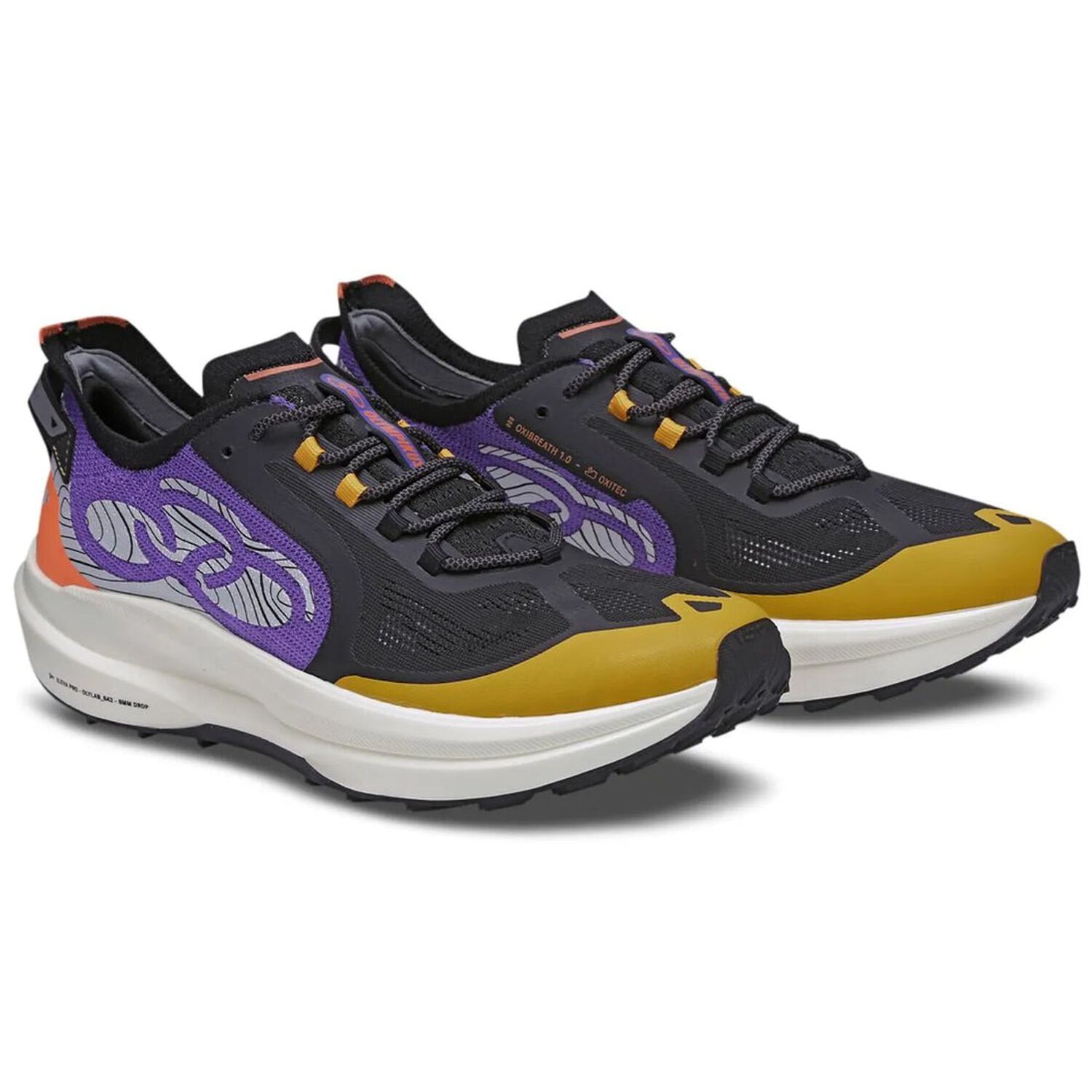 Zapatilla Trail Running Hombre Corre Trilha Negro/multi image number 1.0