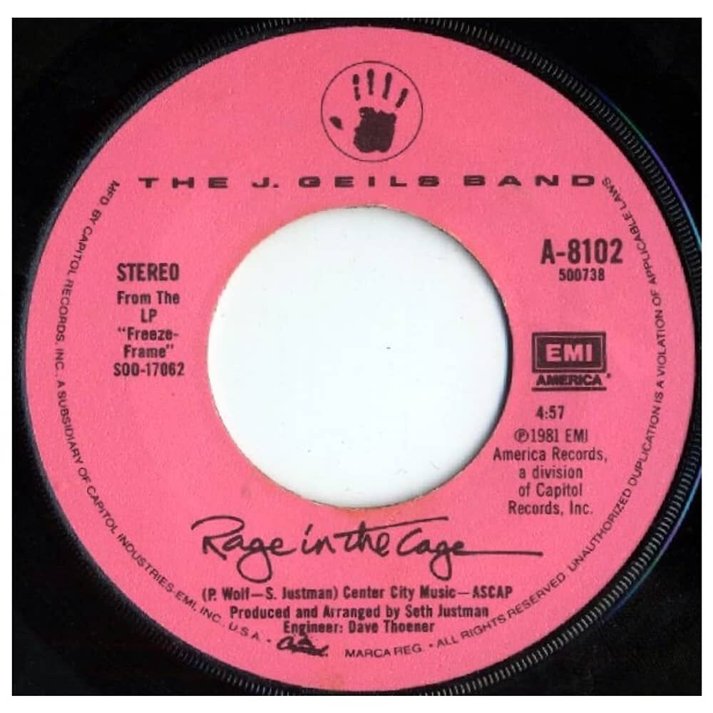 J. Geils Band - Centerfold | 7" Single Vinilo Usado image number 2.0