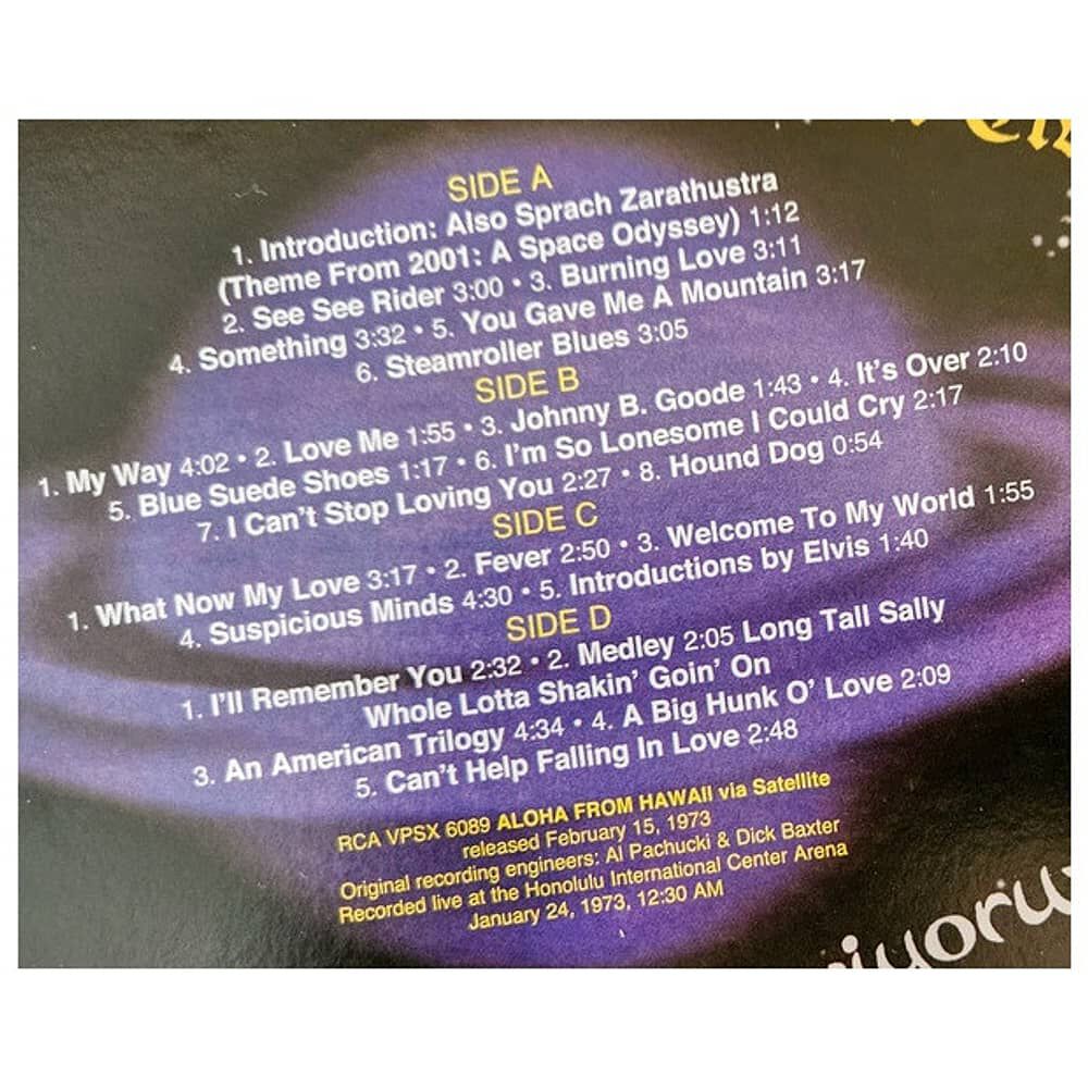 Elvis Presley - Aloha From Hawai (2lp) | Vinilo image number 2.0