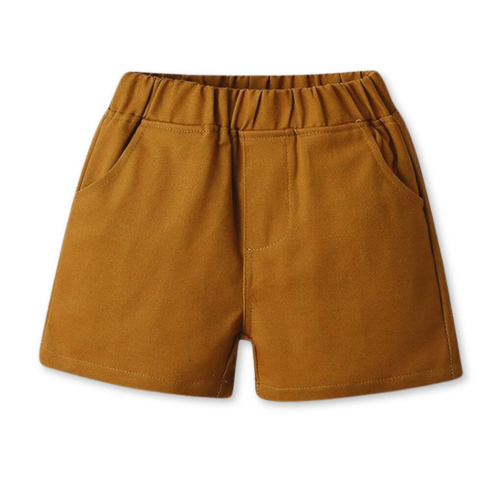 Conjunto De Vestir Hawaiano Manga Corta Ni&ntilde;o 1 A 5 A&ntilde;os Marr&oacute;n Hawaiano image number 6.0