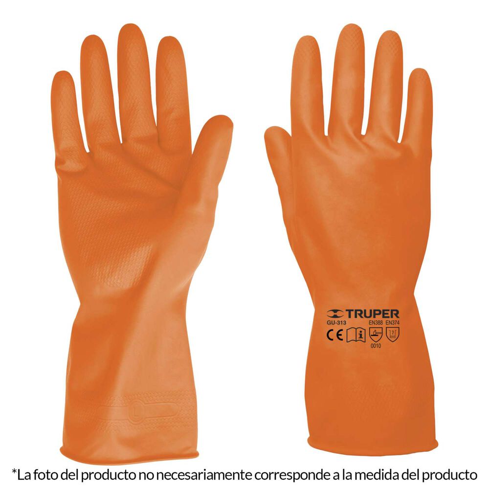 Guante De Látex M - Truper image number 0.0