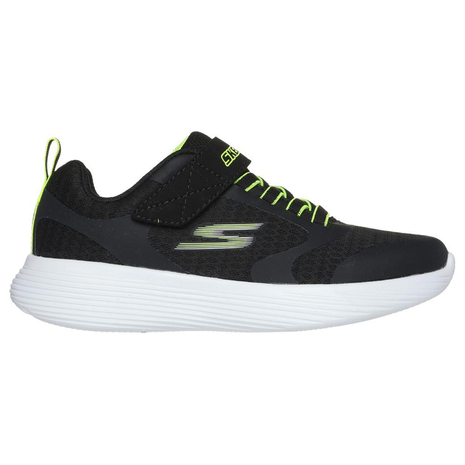 Zapatilla Infantil Ni&ntilde;o Skechers Go Run 400 V2 Goltran Negro image number 1.0