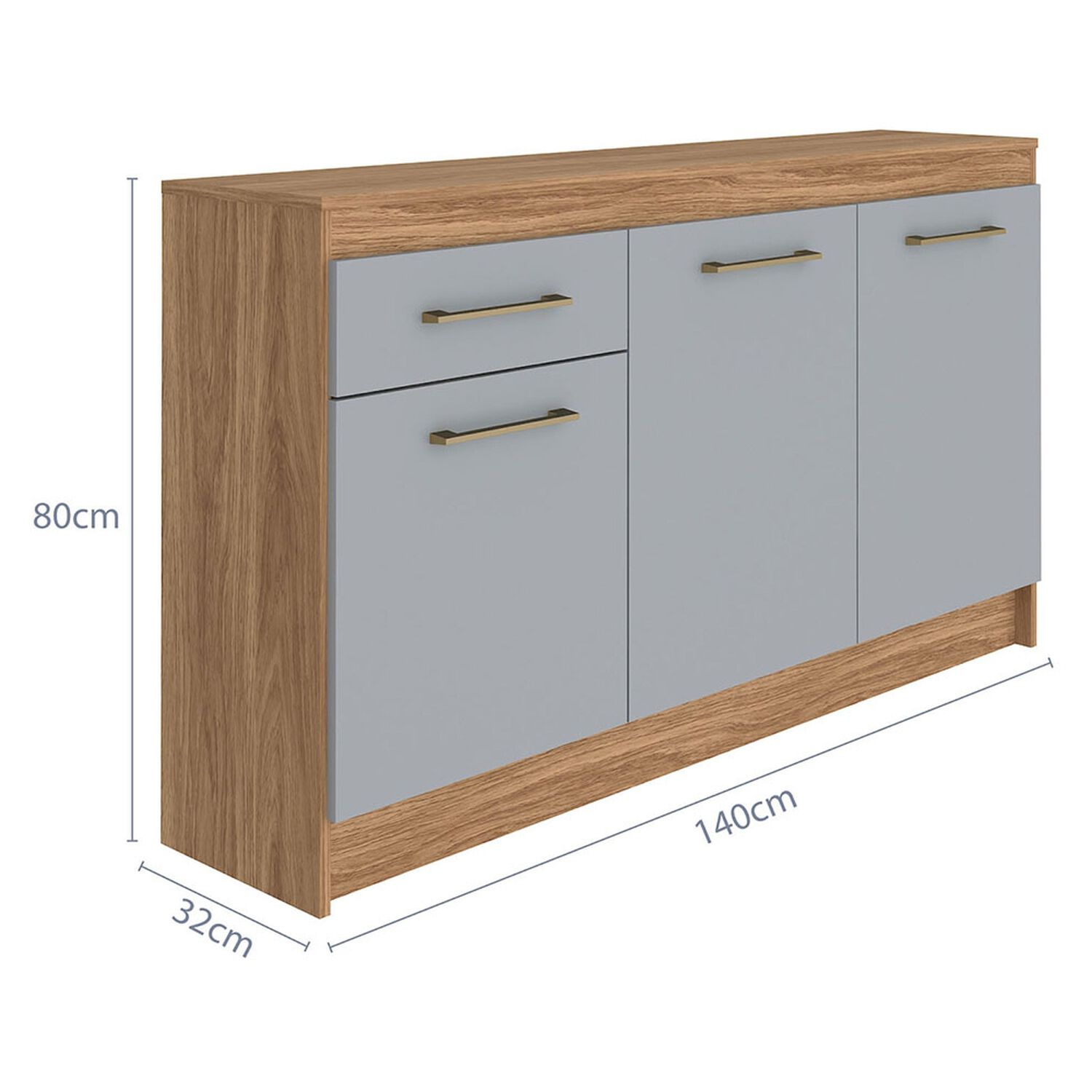 Mueble Base De Cocina Vekkahome Alba image number 1.0