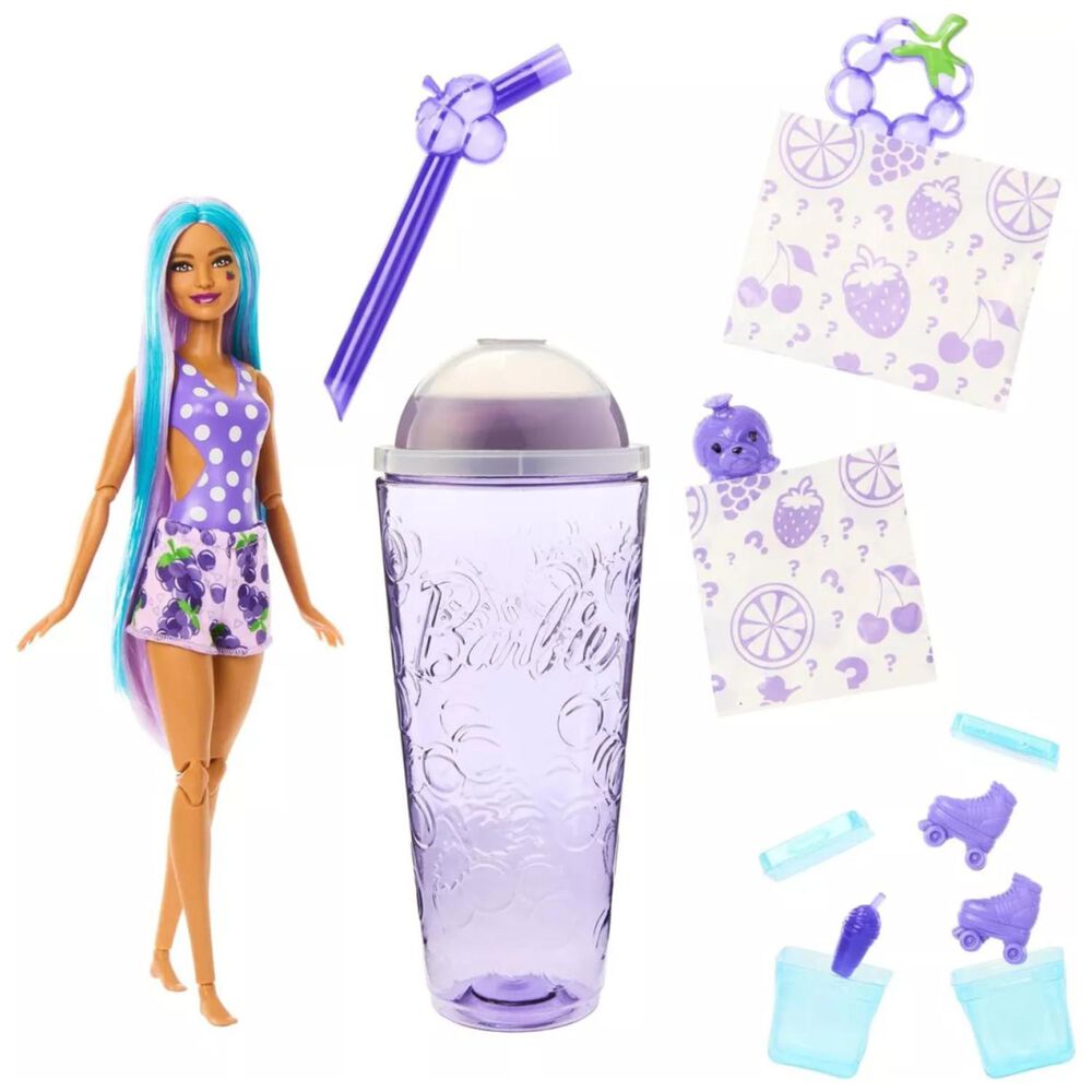 Juguete Figura Barbie Pop Reveal Mascota Accesorios Uva image number 1.0