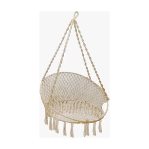 Columpio Silla Colgante Redondo Natural Adulto