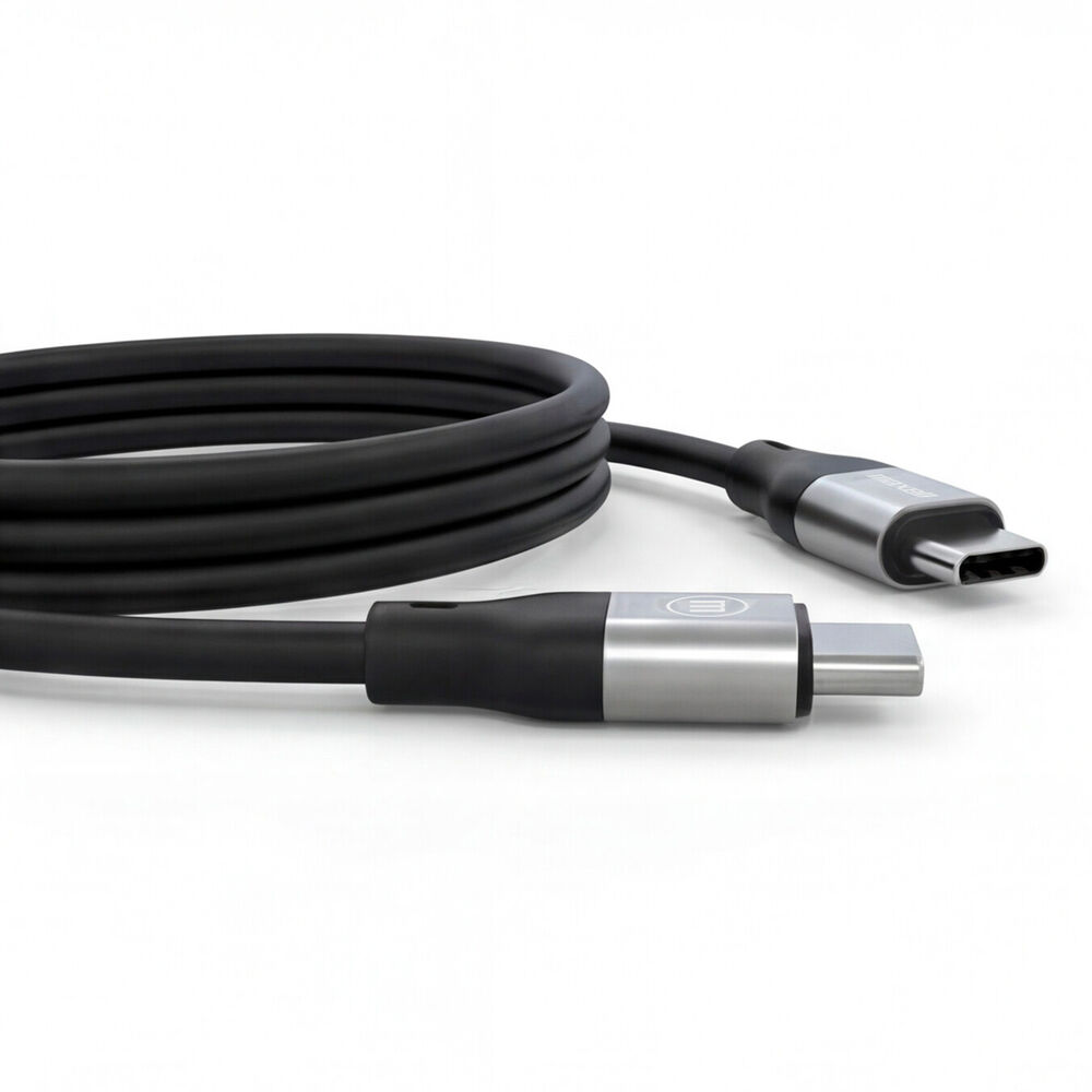 Cable Magn&eacute;tico 60w Usb C A Usb C Maxell 1.2 Metros Carga R&aacute;pida Negro image number 3.0