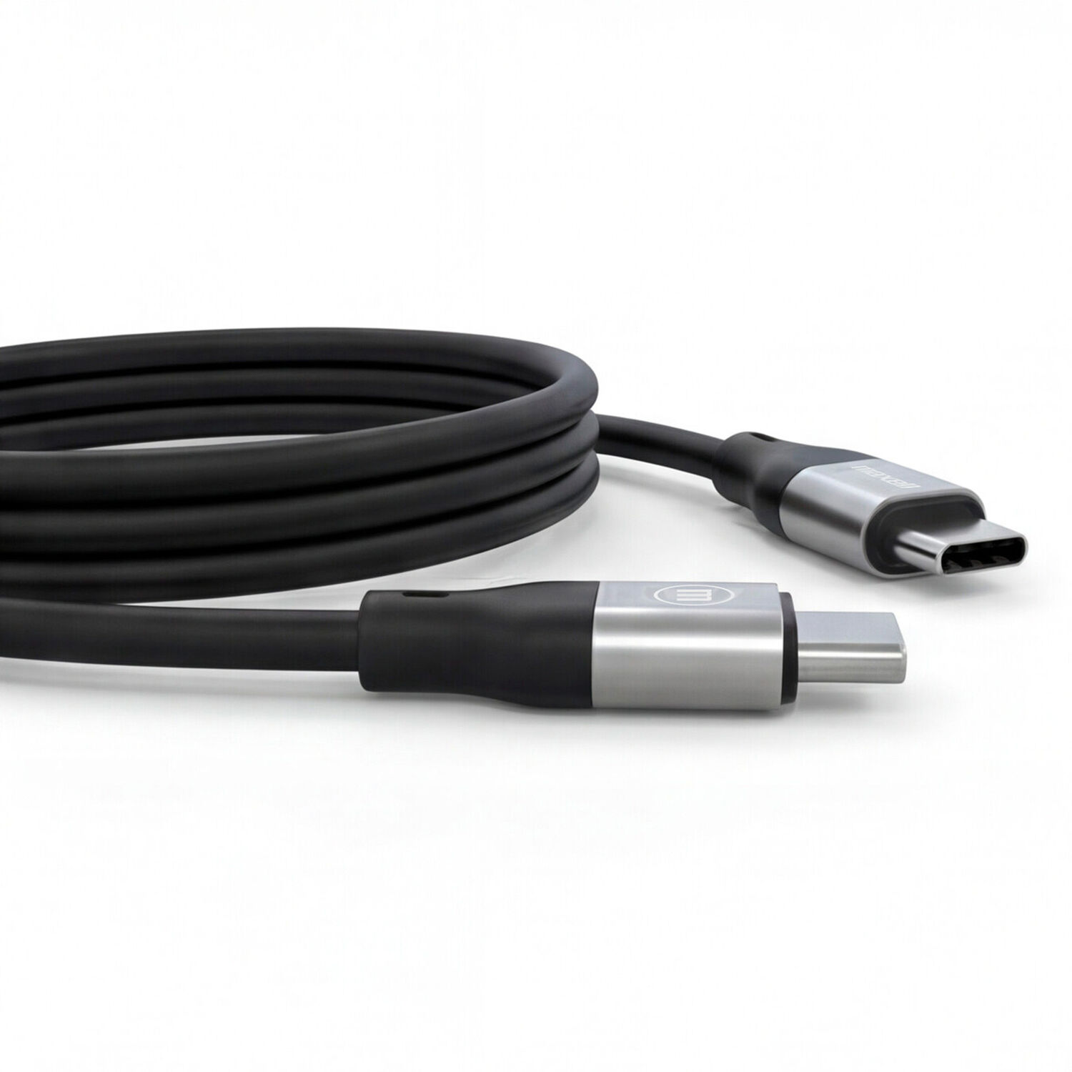 Cable Magn&eacute;tico 60w Usb C A Usb C Maxell 1.2 Metros Carga R&aacute;pida Negro image number 3.0