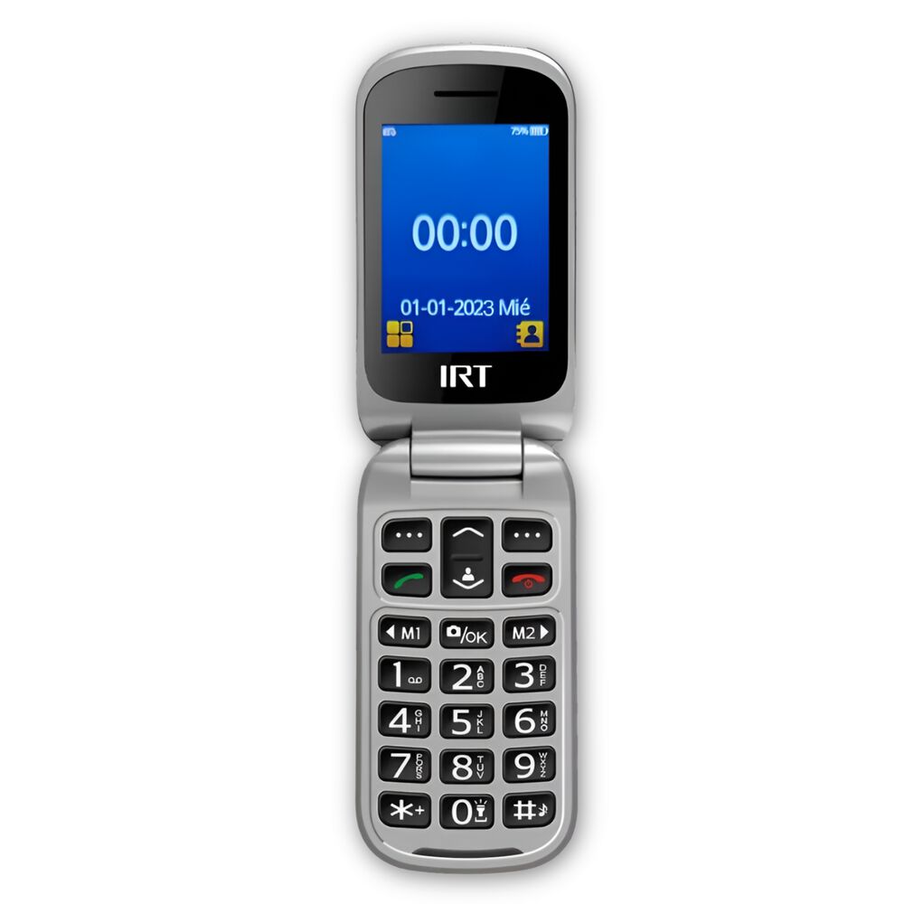 Teléfono Irt Senior 4g S. O. S Para Adulto Mayor Almeja 330n image number 4.0
