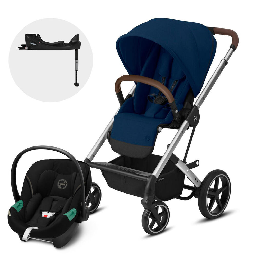 Coche Travel System Balios S Slv Nb + Aton S2 + Base image number 0.0