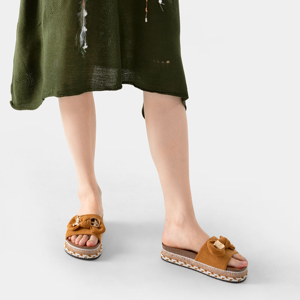 Sandalias Chalas Moda Vintage Hebilla Mujer Weide Qiu360 image number 3.0