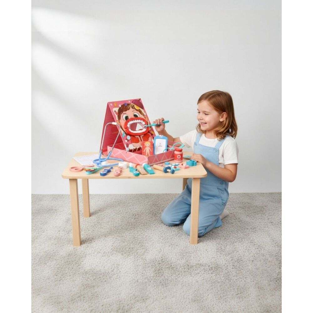 Juego De Roles Dentista Set Odont&oacute;logo Ni&ntilde;os Premium image number 3.0