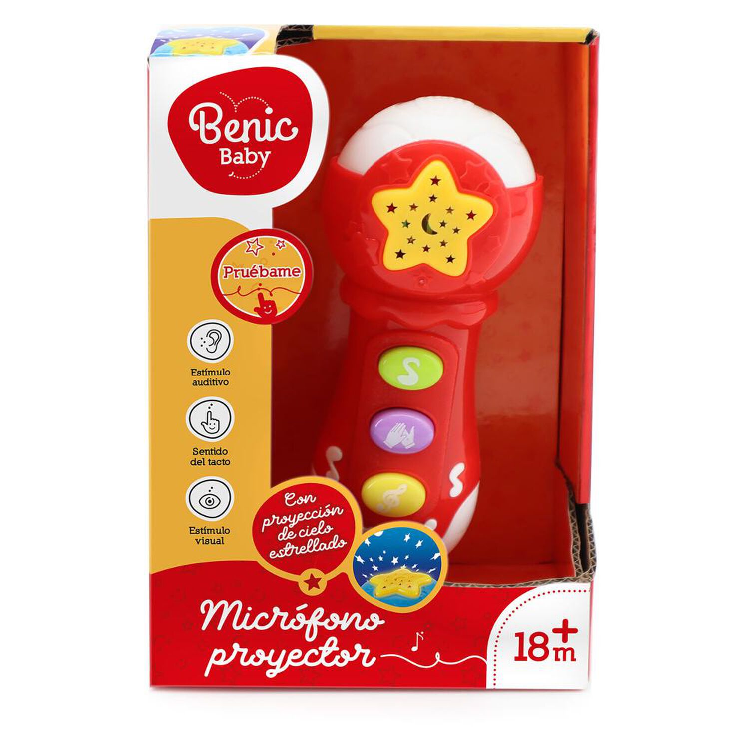 Juguete Didactico Micr&oacute;fono Proyector Benic Baby image number 2.0