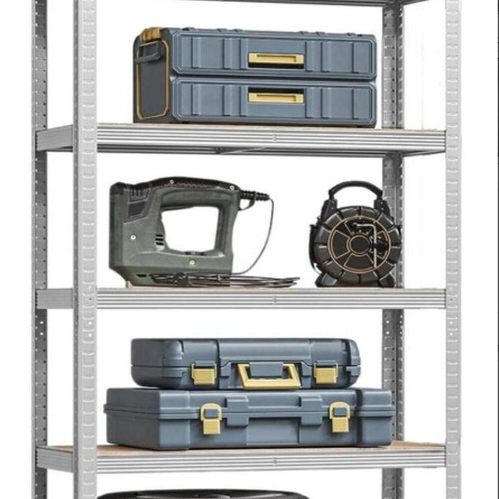 Estante Metálico Armable 180x90x40 Armado Facil Sin Pernos image number 0.0