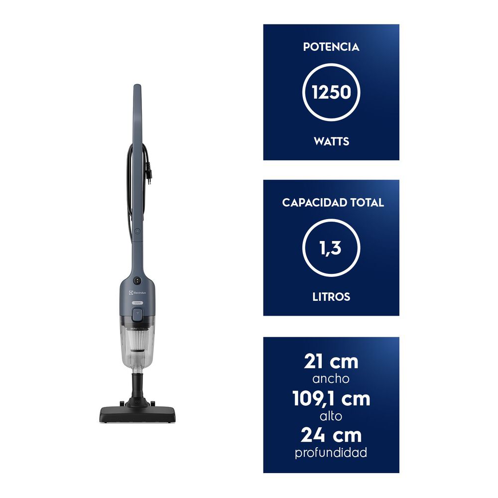 Aspiradora Vertical Electrolux Stk21 / 1.3 Litros / 1250 Watts, foto 2