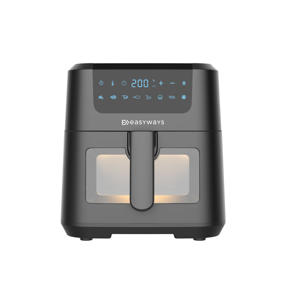 Freidora De Aire Air Fryer Chic Prime 5 L Con Visor Easyways image number 2.0