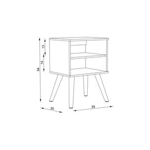 Velador Stanford Choc