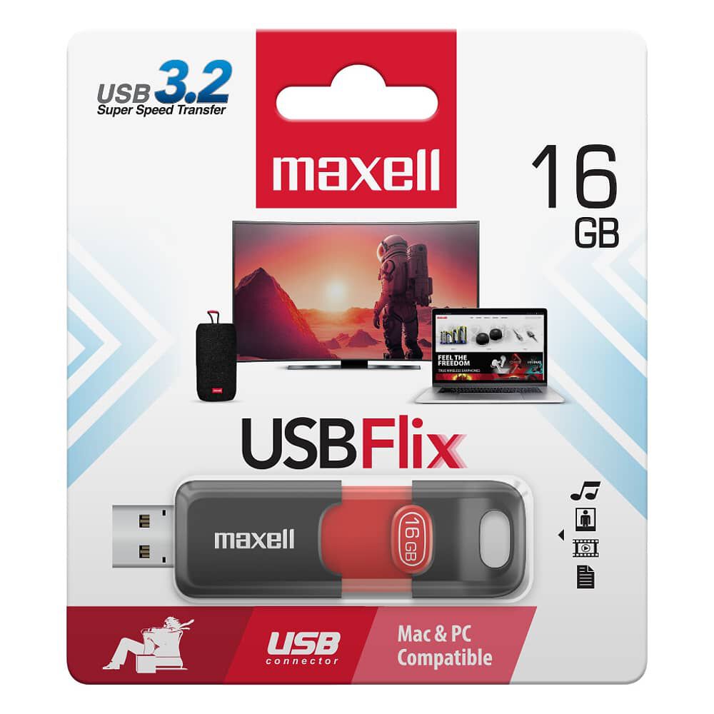 Pendrive Maxell Flix 16gb 3.2 image number 3.0