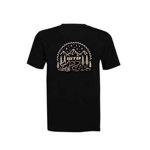 Polera Wtb Manga Corta Wolf Negro S